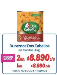 Dos Caballos - Duraznos Caballos