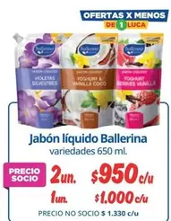 Ballerina - Jabón Líquido