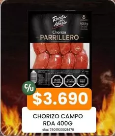 Lo Mejor Del Campo - Chorizo Rda