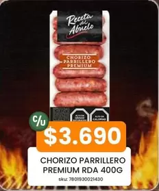 Abuelo - Chorizo Parrillero Premium Rda 400g