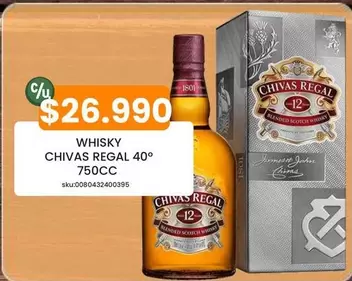 Chivas Regal - Whisky 40°