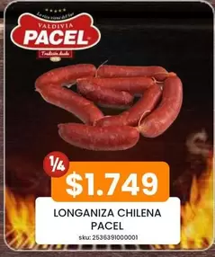 Pacel - Longaniza Chilena
