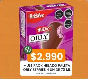 Bresler - Multipack Helado Paleta