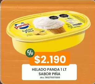 Panda - Helado