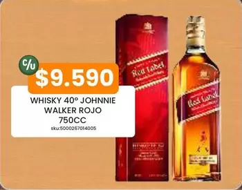 Johnnie Walker - Whisky 40°