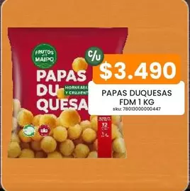 Papas Duquesas FDM 1 Kg