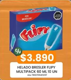 Bresler - Helado  Flupy Multipack