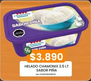 Chamonix - Helado 2.5 Lt