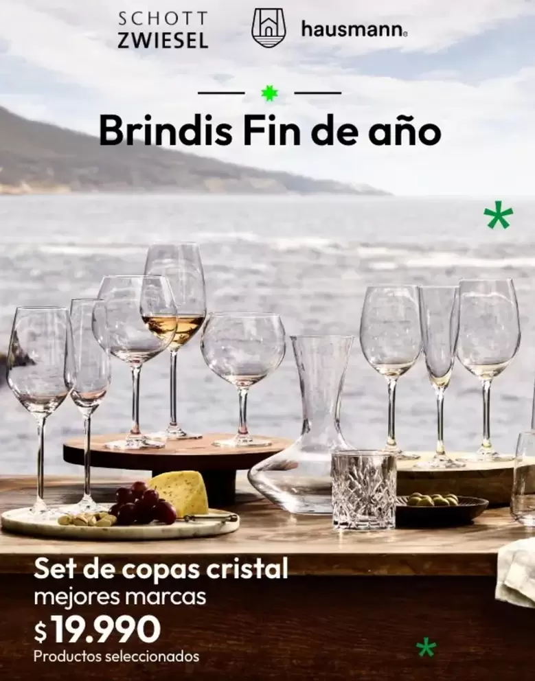 Cristal - Set De Copas Mejores Marcas