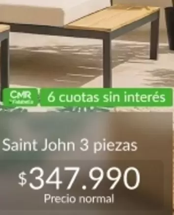 John 3 Piezas