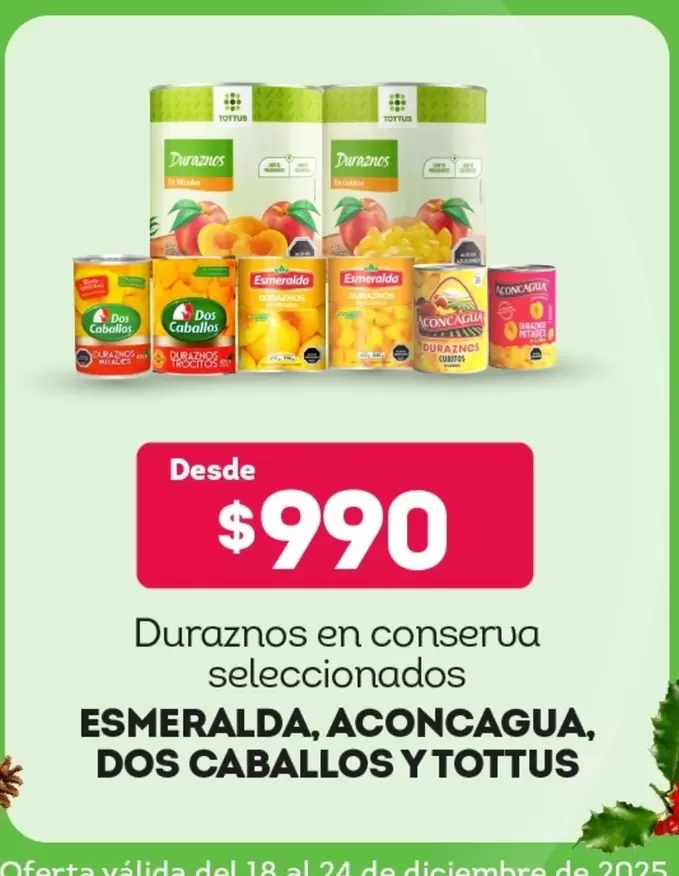 Tottus - Duraznos En Conserva Seleccionados