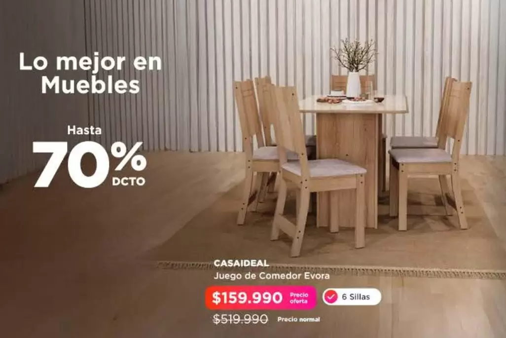 Juegos De Comedor Evora