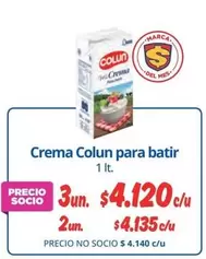 Colun - Crema Para Batir