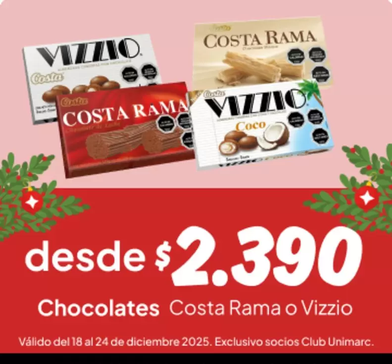 Vizzio - Chocolates Costa Rama O