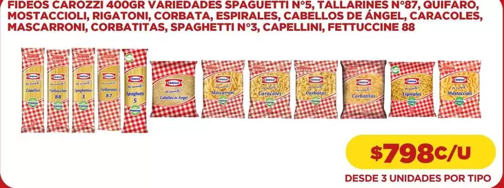 Carozzi - Fideos