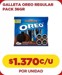Oreo - Galleta Regular Pack