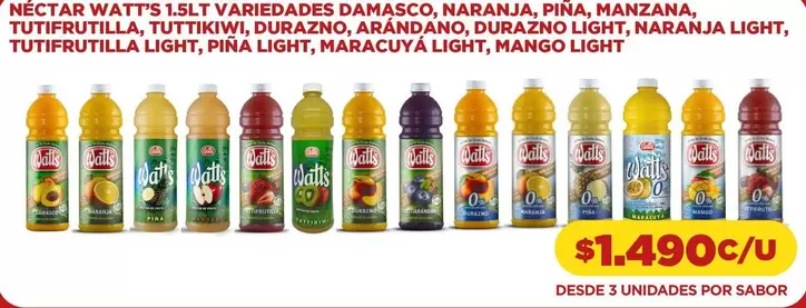 Watt's - néctar Watts