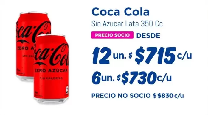 Coca Cola - Sin Azucar Lata