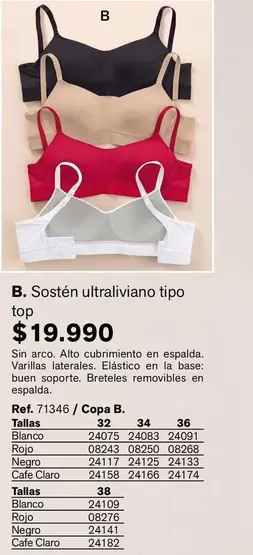 Softón Ultraliviano Tipo Top