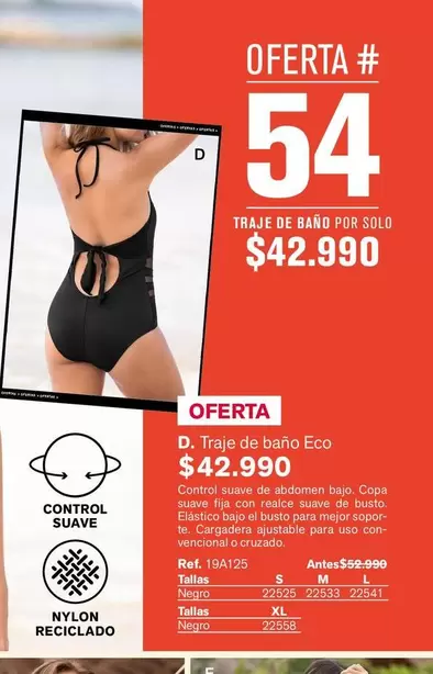 Control - Traje De Bano Eco
