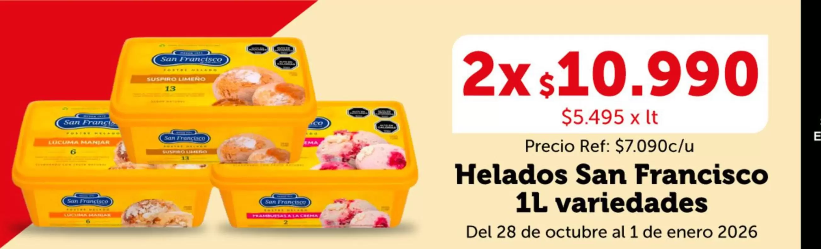 San Francisco - Helados  Variedad