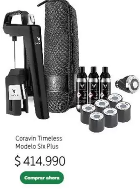 Timeless - Coravin  Modelo Six Plus