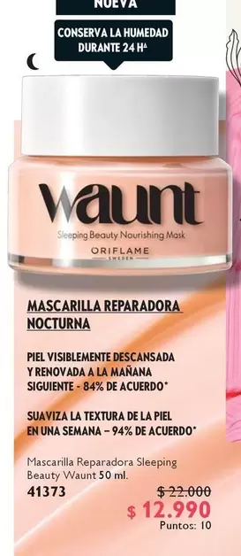 Mascarilla Reparadora Nocturna