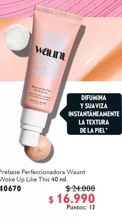 Up - Prebase Perfeccionadora Woke Like This 40 Ml.