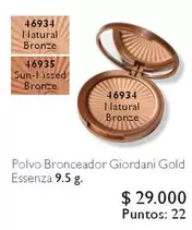 Giordani - Polvo Bronceador Gold Essenza 9.5 G
