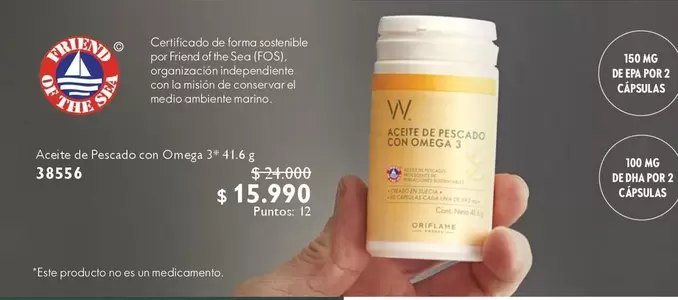 Omega - Aceite De Pescado Con  38536