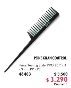 Control - Peine Gran