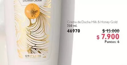 Gold - Crema De Ducha Milk & Honey