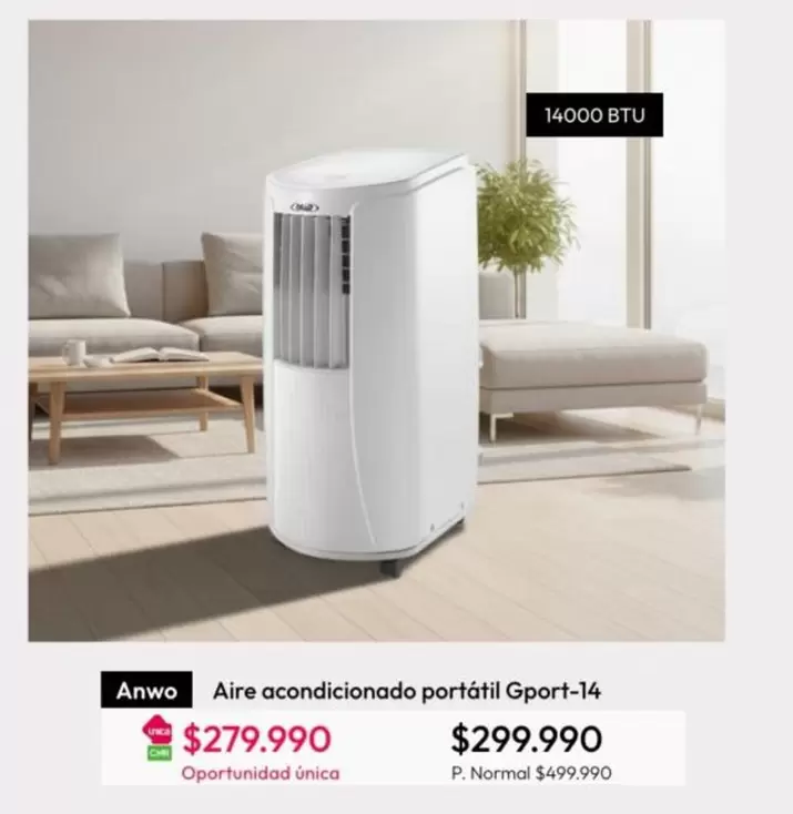 Anwo - Aire Acondicionado Portátil