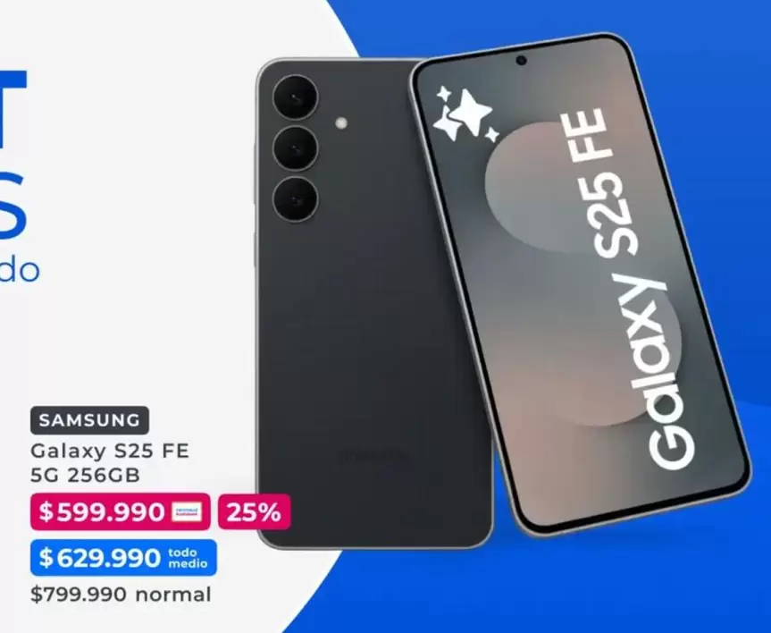 Samsung - Galaxy S25 FE 5G 256GB