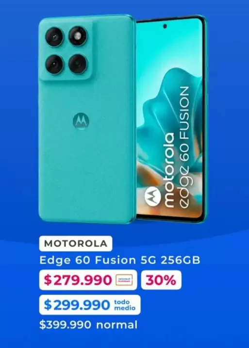 Motorola - Edge 60 Fusion 5G 256GB