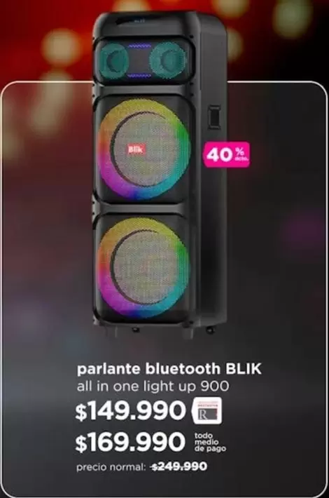 MSI - Parlante Bluetooth Blik