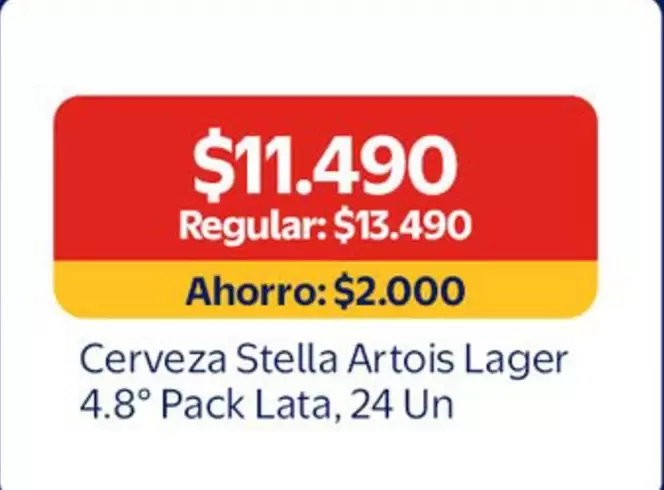 Stella Artois - Cerveza  Lager
