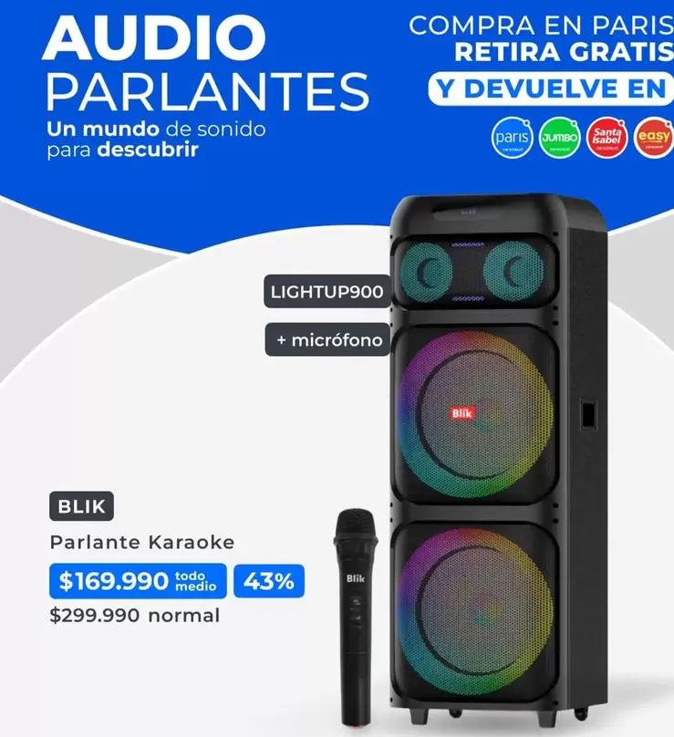 Jumbo - Parlante Karaoke