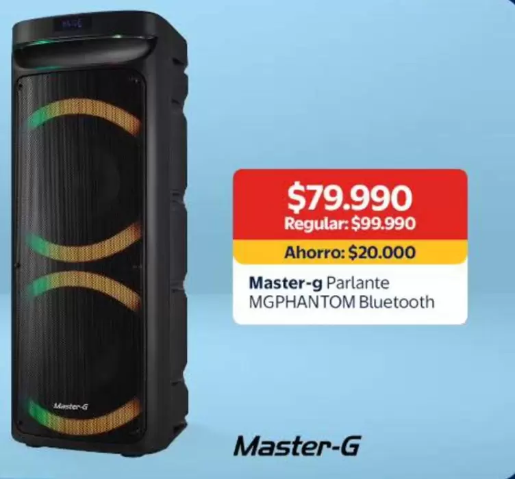 Master-G -  Parlante Bluetooth