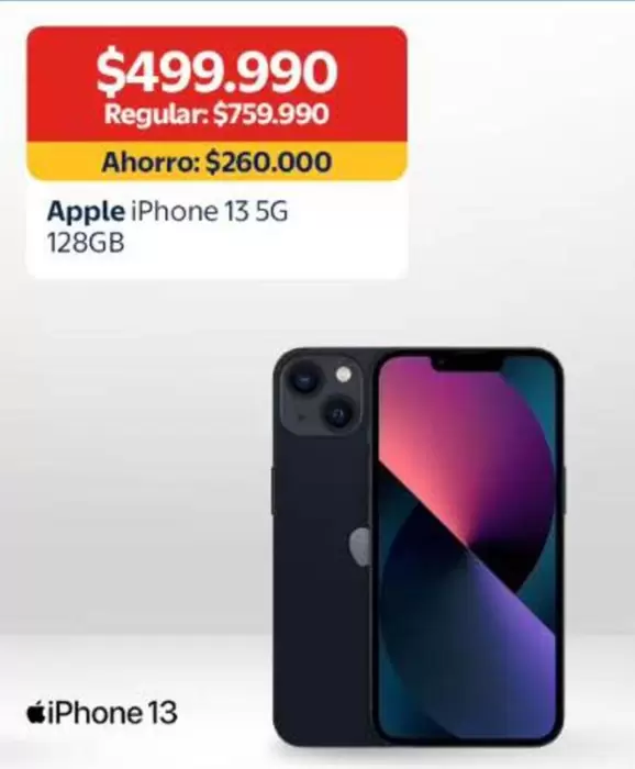 Apple - Iphone 13 5G 128GB