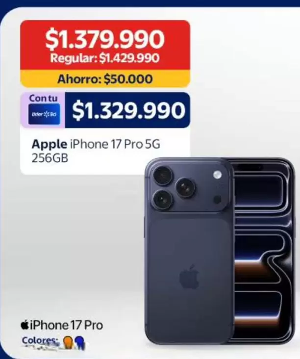 Apple - iPhone 17 Pro 5G 256GB