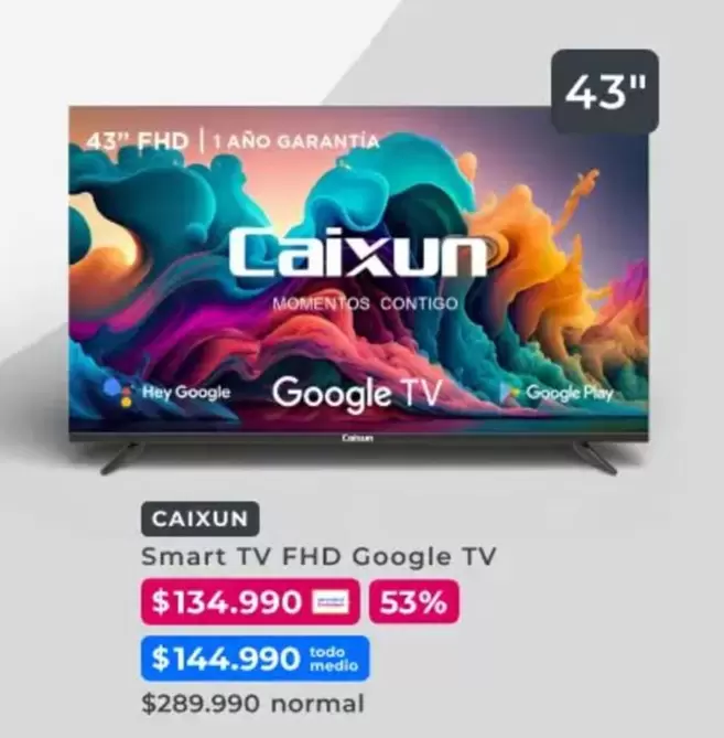 Smart Tv Fhd Google Tv