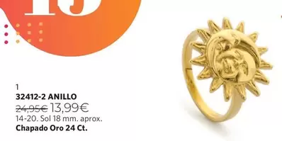 Sol - 32412-2 Anillos