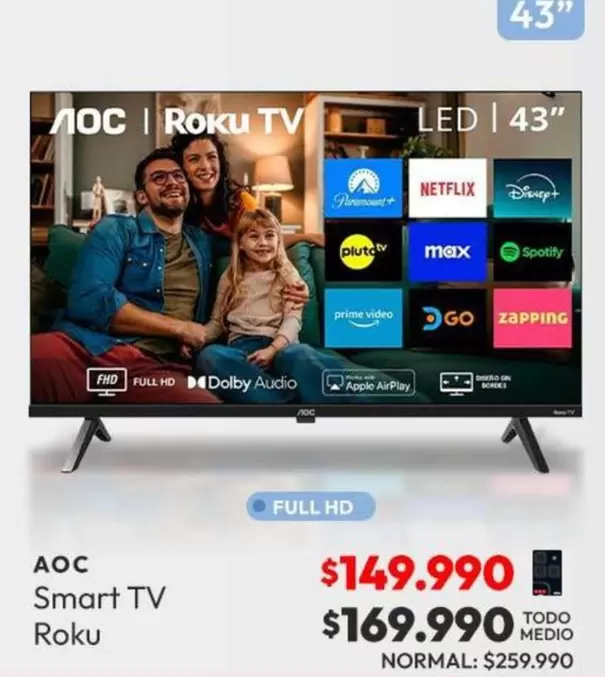 Roku - AOC Smart TV