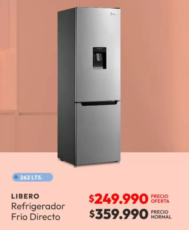 Libero - Refrigerador Frio Directo