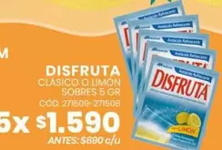 Disfruta -  Clasico O Limon