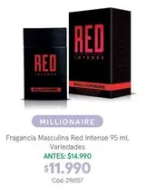 Millionaire - Fragancia Masculina Red Intense