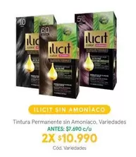 Ilicit - Tintura Permanente Sin Amoniaco