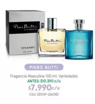 Piero Butti - Fragancia Masculina