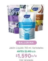 Ballerina - Jabon Liquido
